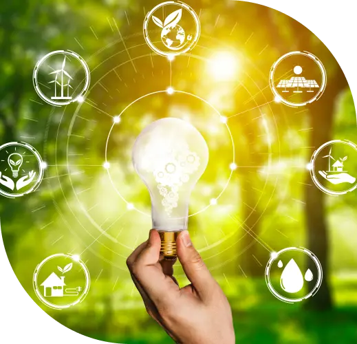 a hand holding a hand on green background