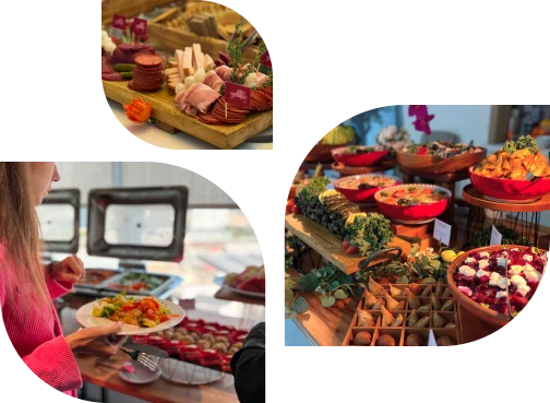 food photo collage